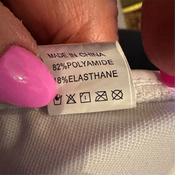 Women's Pink Triangle Bikini Top Size S - Picture 5 of 5